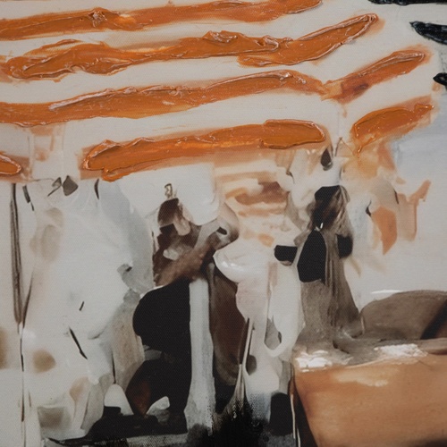MAREA ÇERÇEVELİ YAĞLIBOYA TABLO 90X120 CM