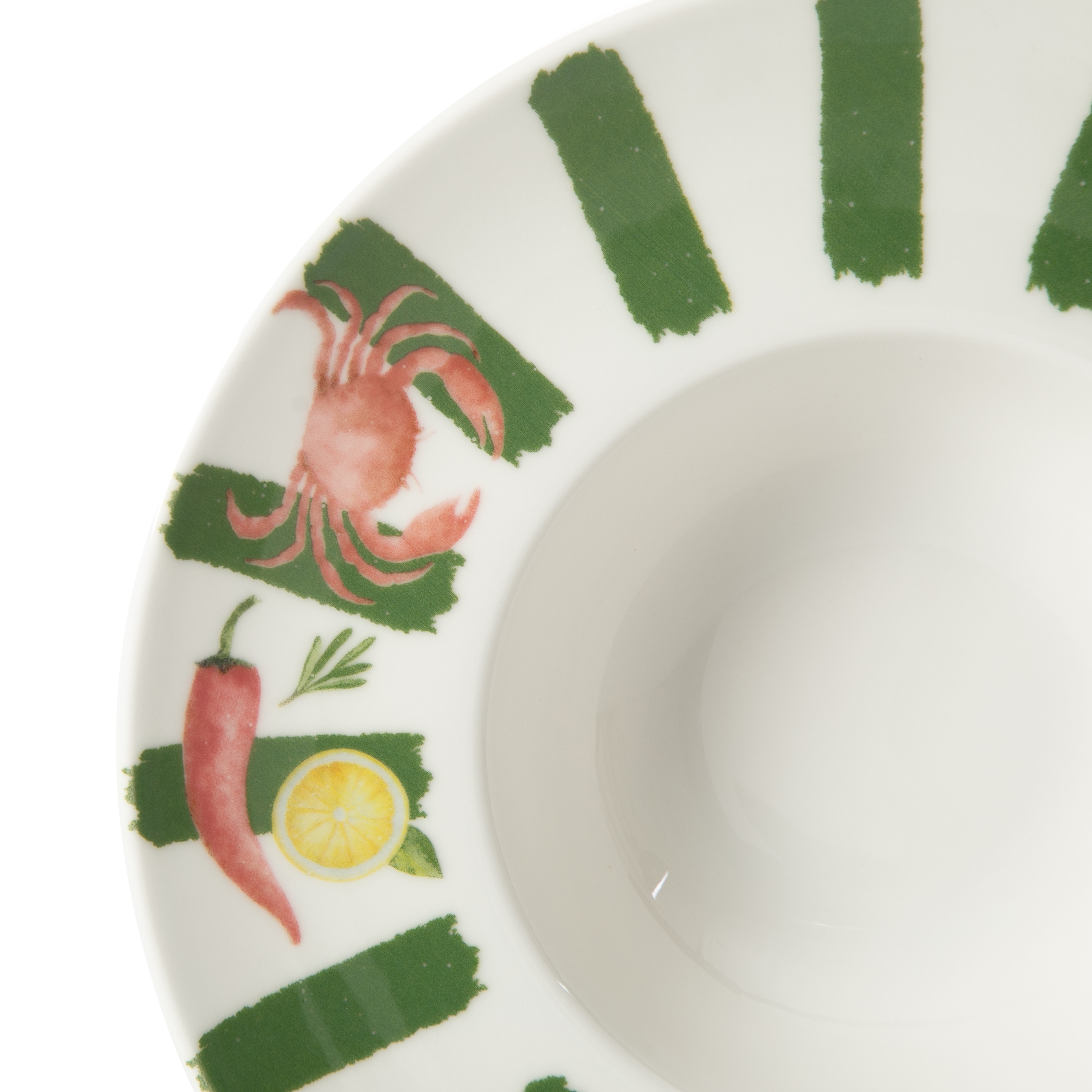 PADOVA MAKARNA TABAĞI - YEŞİL 29 CM