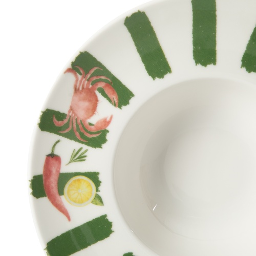 PADOVA MAKARNA TABAĞI - YEŞİL 29 CM