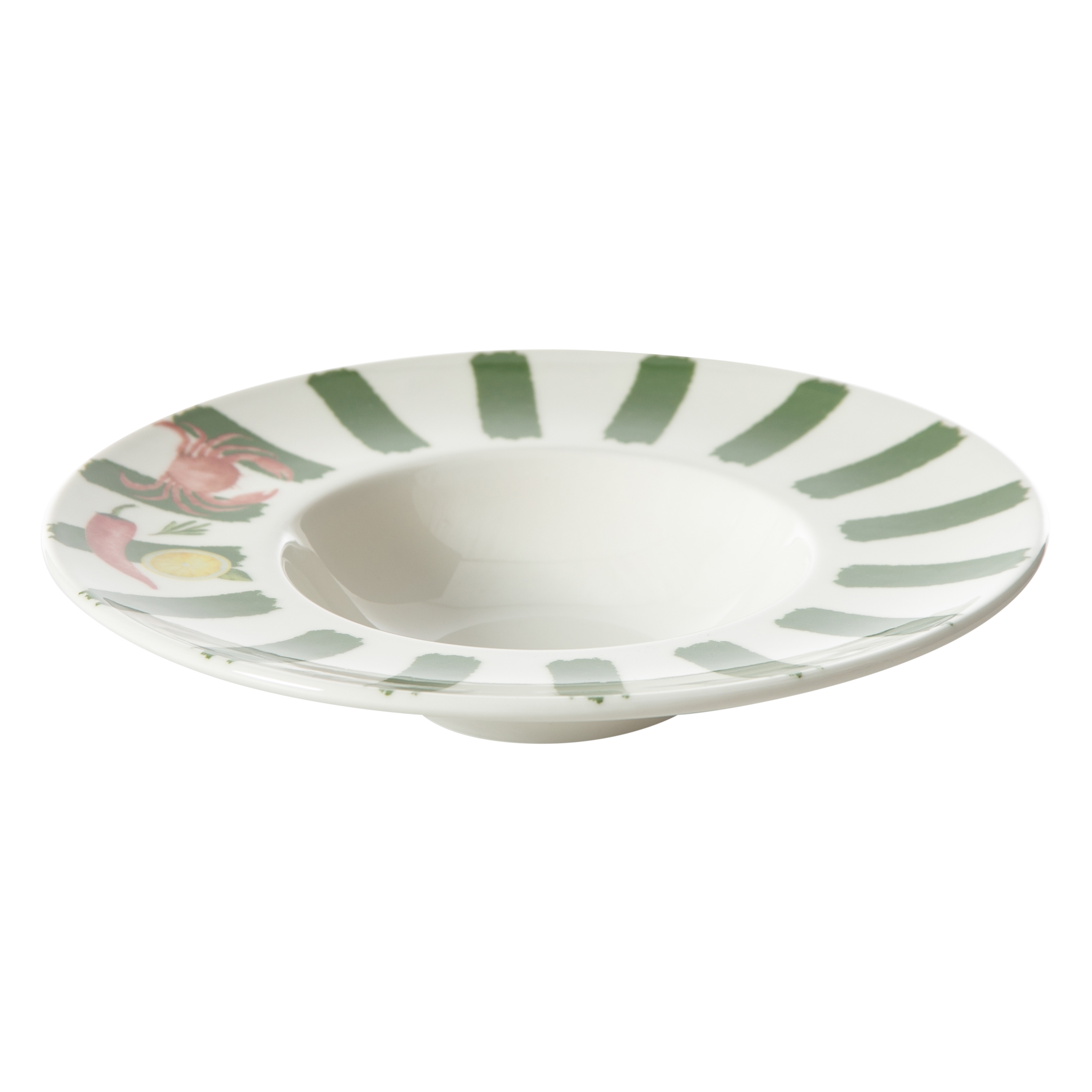 PADOVA MAKARNA TABAĞI - YEŞİL 29 CM