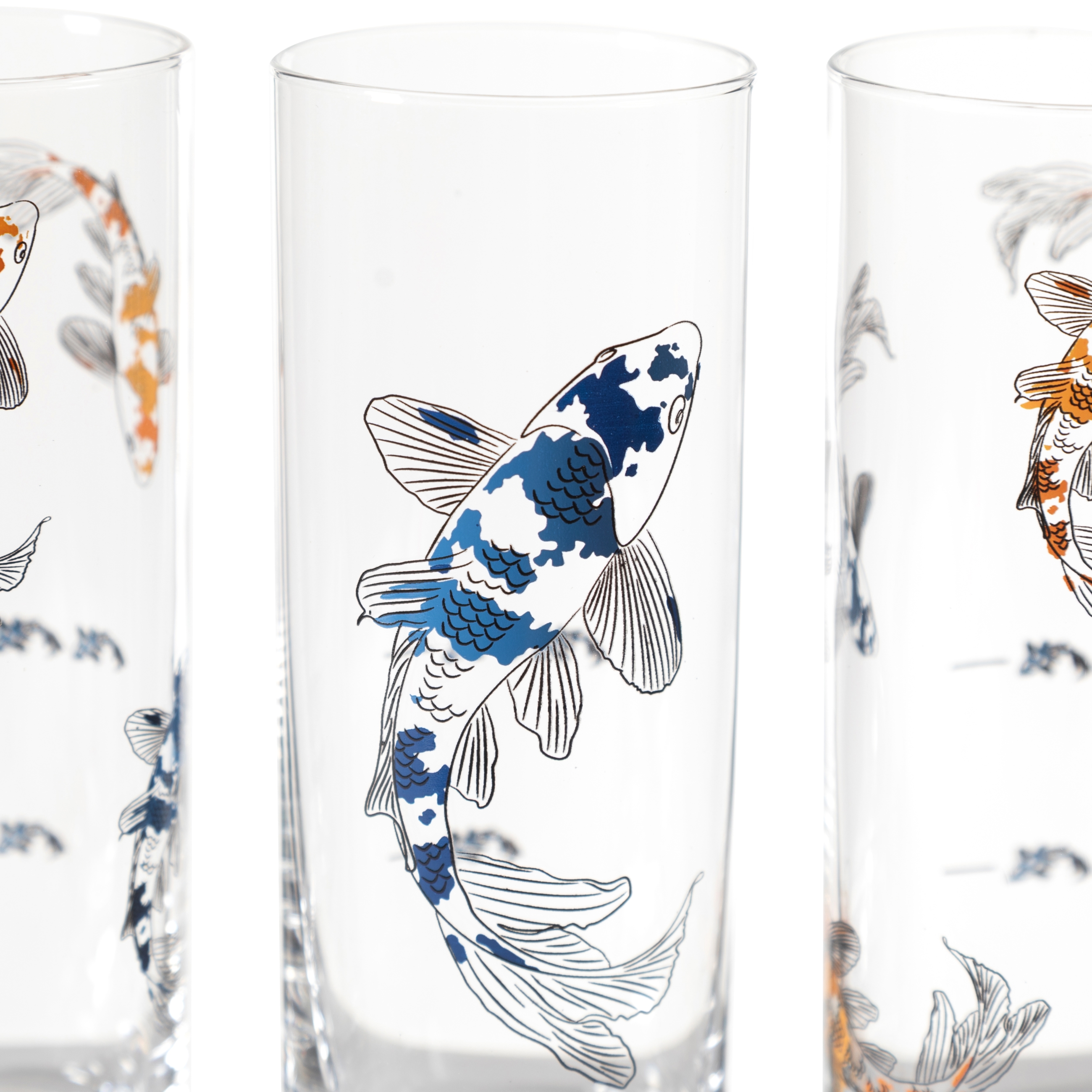 FISH RAKI KADEHİ 4'LÜ SET - 195ML