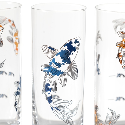 FISH RAKI KADEHİ 4'LÜ SET - 195ML