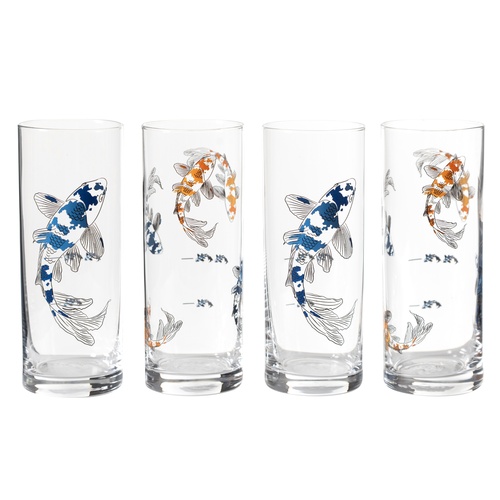 FISH RAKI KADEHİ 4'LÜ SET - 195ML