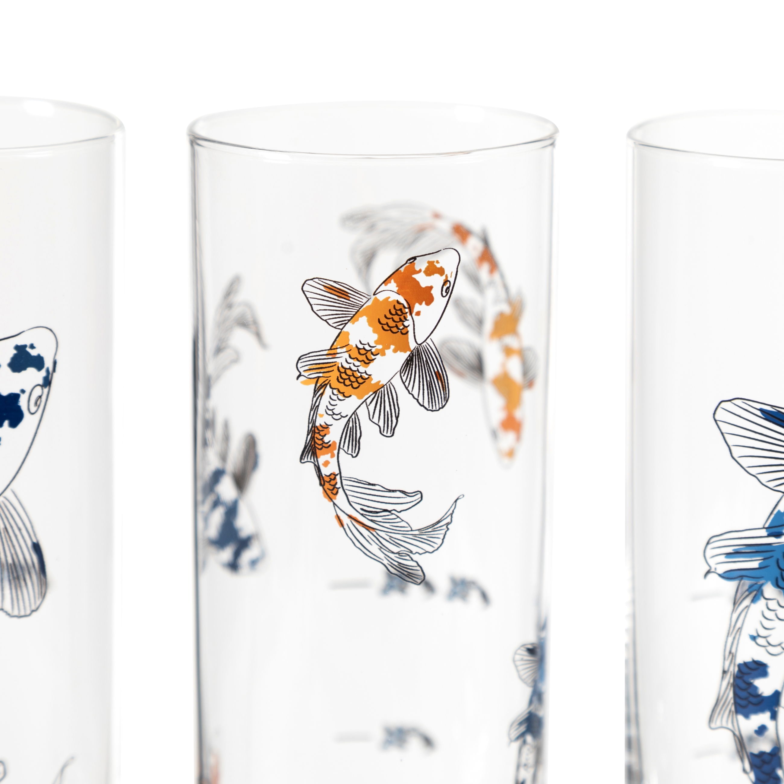 FISH RAKI KADEHİ 4'LÜ SET - 195ML