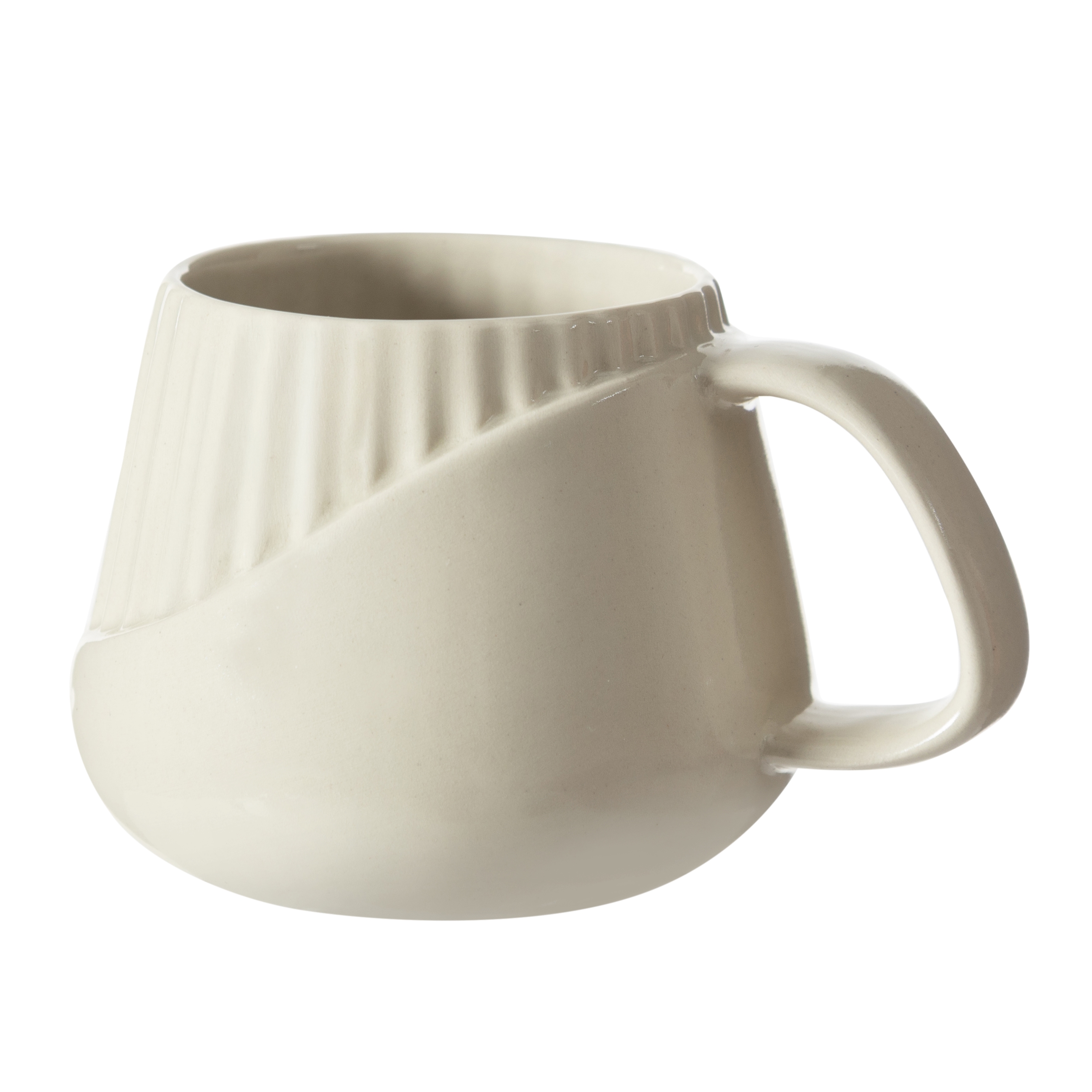 HANDMADE KUPA BEJ - 340 ML