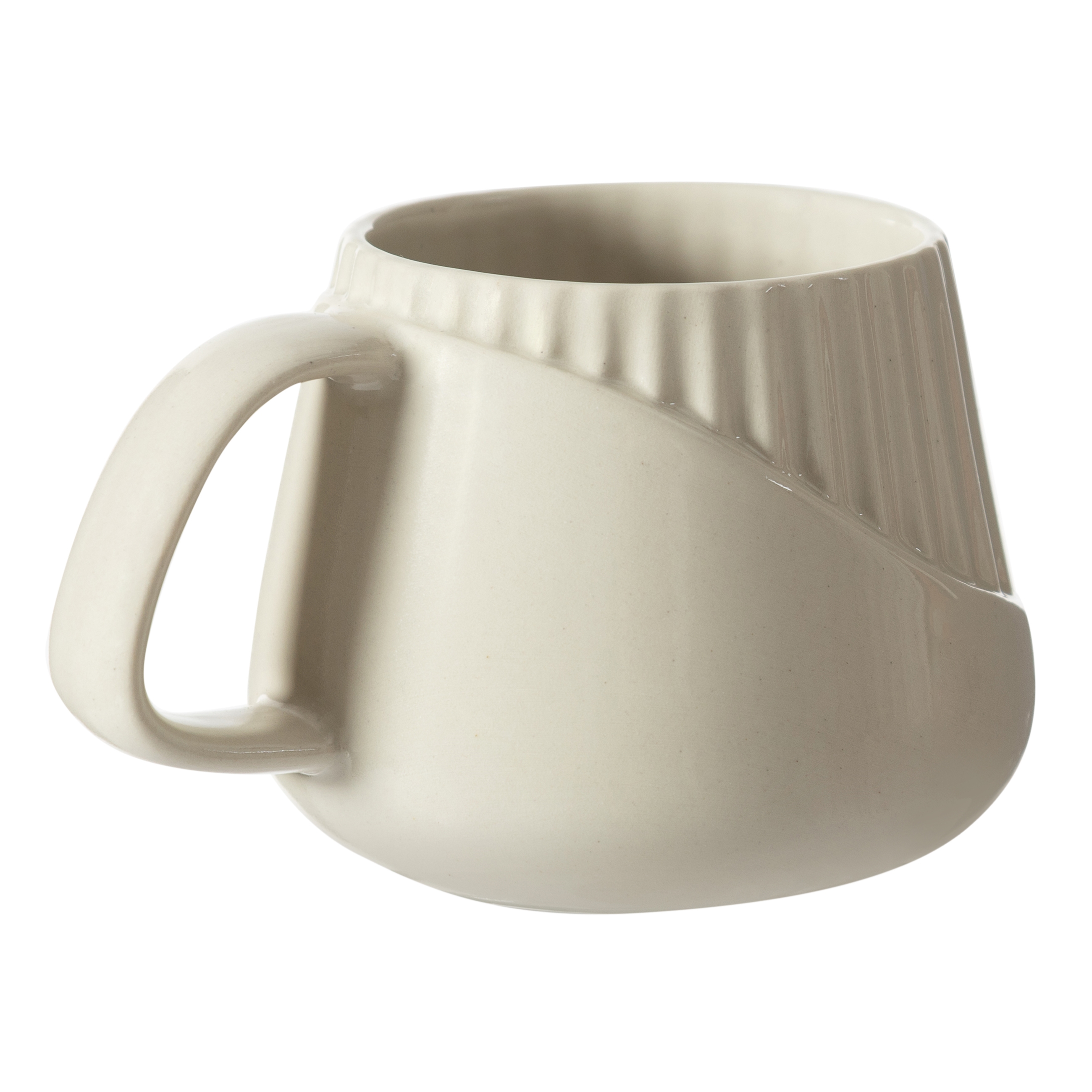 HANDMADE KUPA BEJ - 340 ML