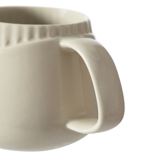  HANDMADE KUPA BEJ - 340 ML