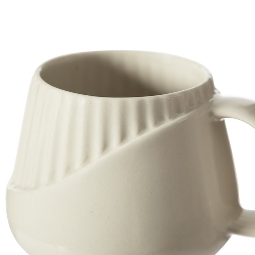  HANDMADE KUPA BEJ - 340 ML