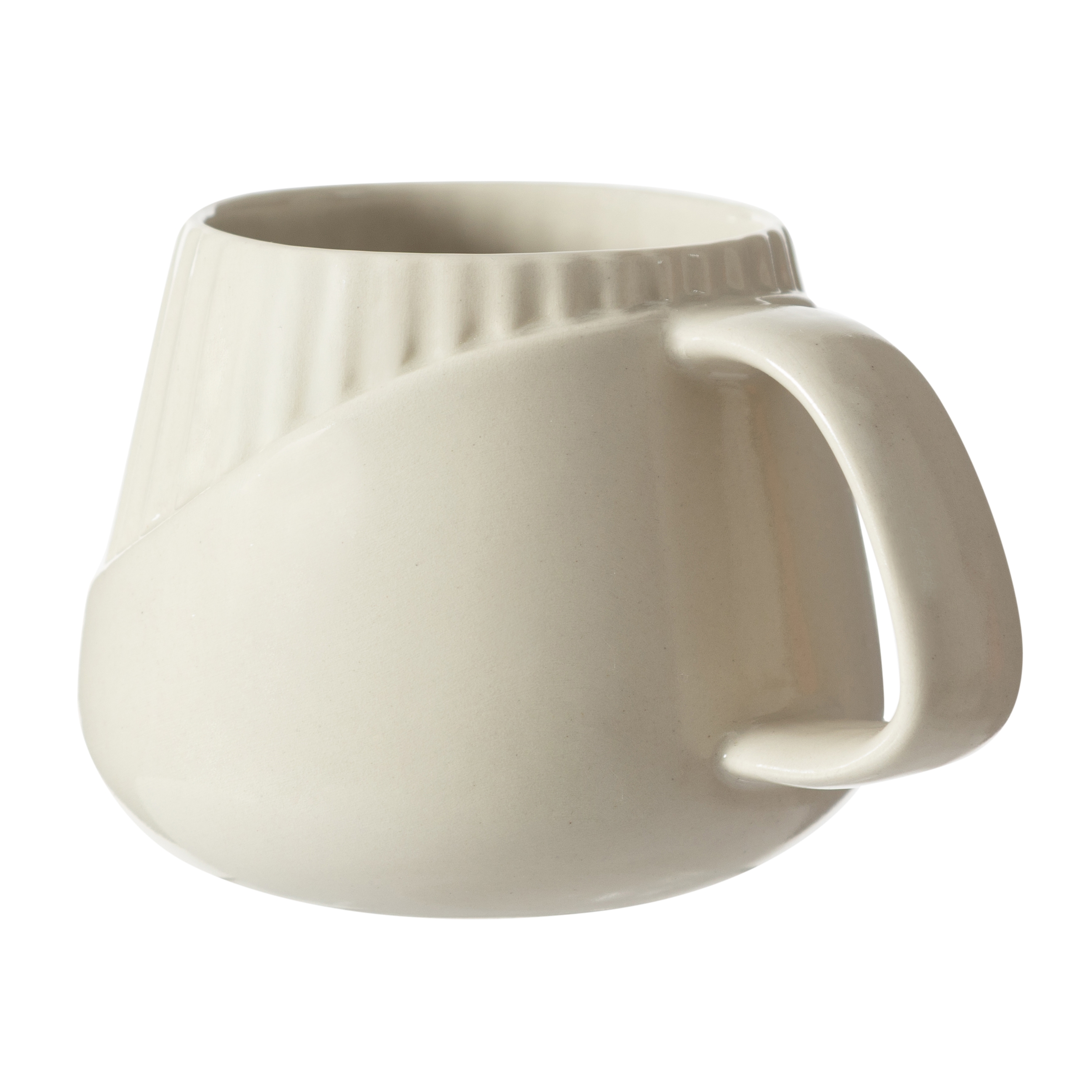 HANDMADE KUPA BEJ - 340 ML