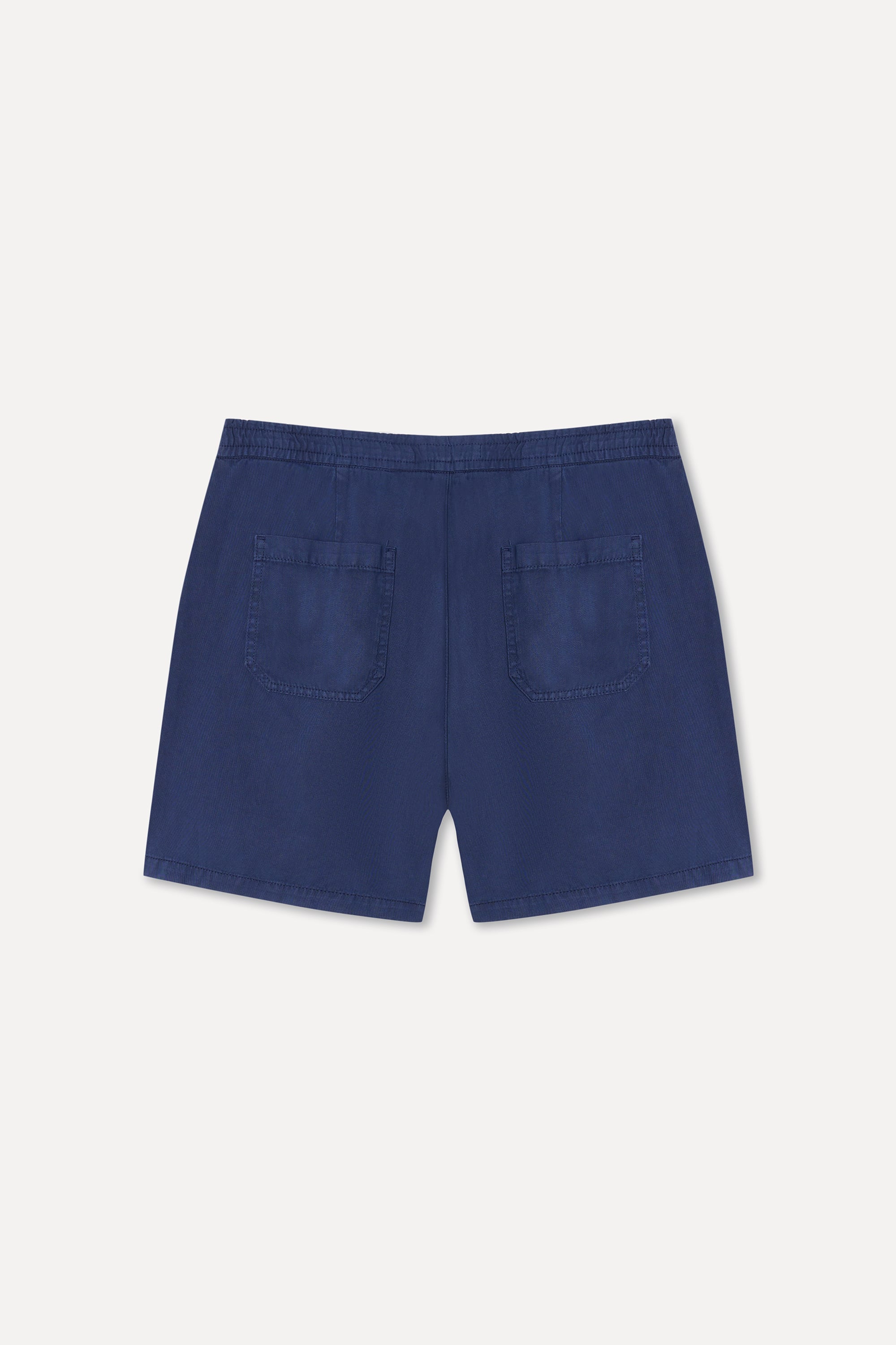 Erkek İndigo Straight Fit Şort