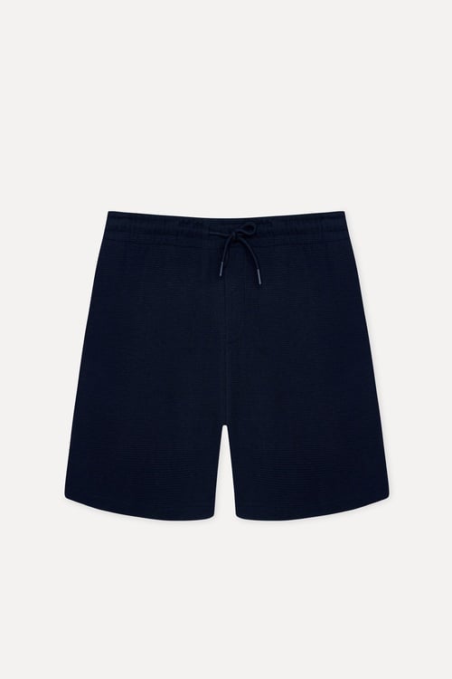  Erkek Lacivert Regular Fit Şort