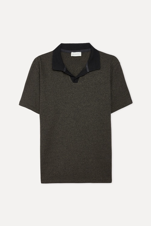  Erkek Yeşil Polo Yaka T-Shirt