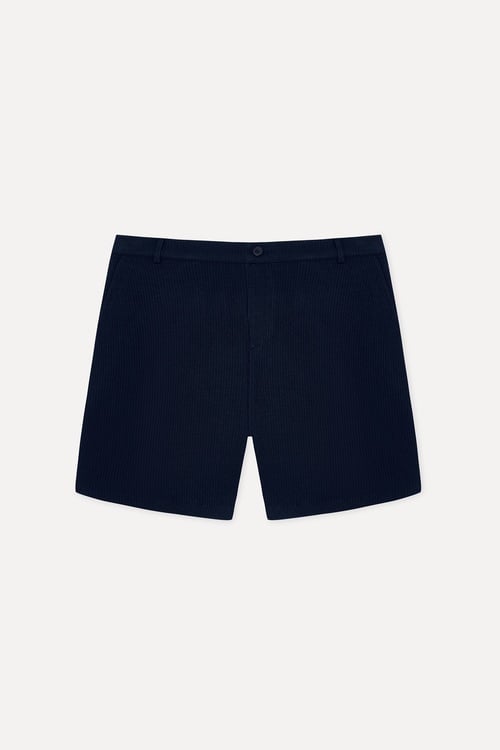 Erkek Lacivert Regular Fit Şort