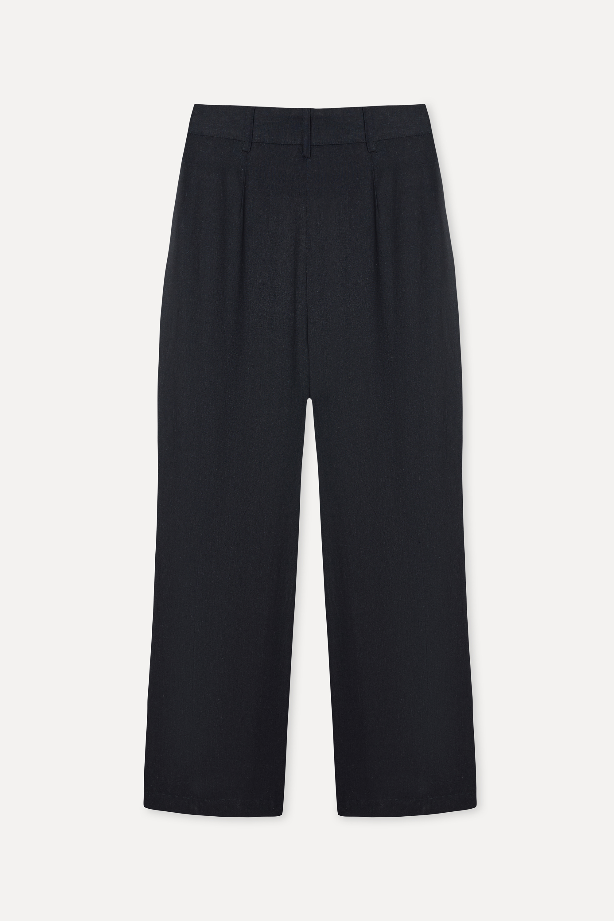 Kadın Siyah Nakışlı Wide Leg Pantolon
