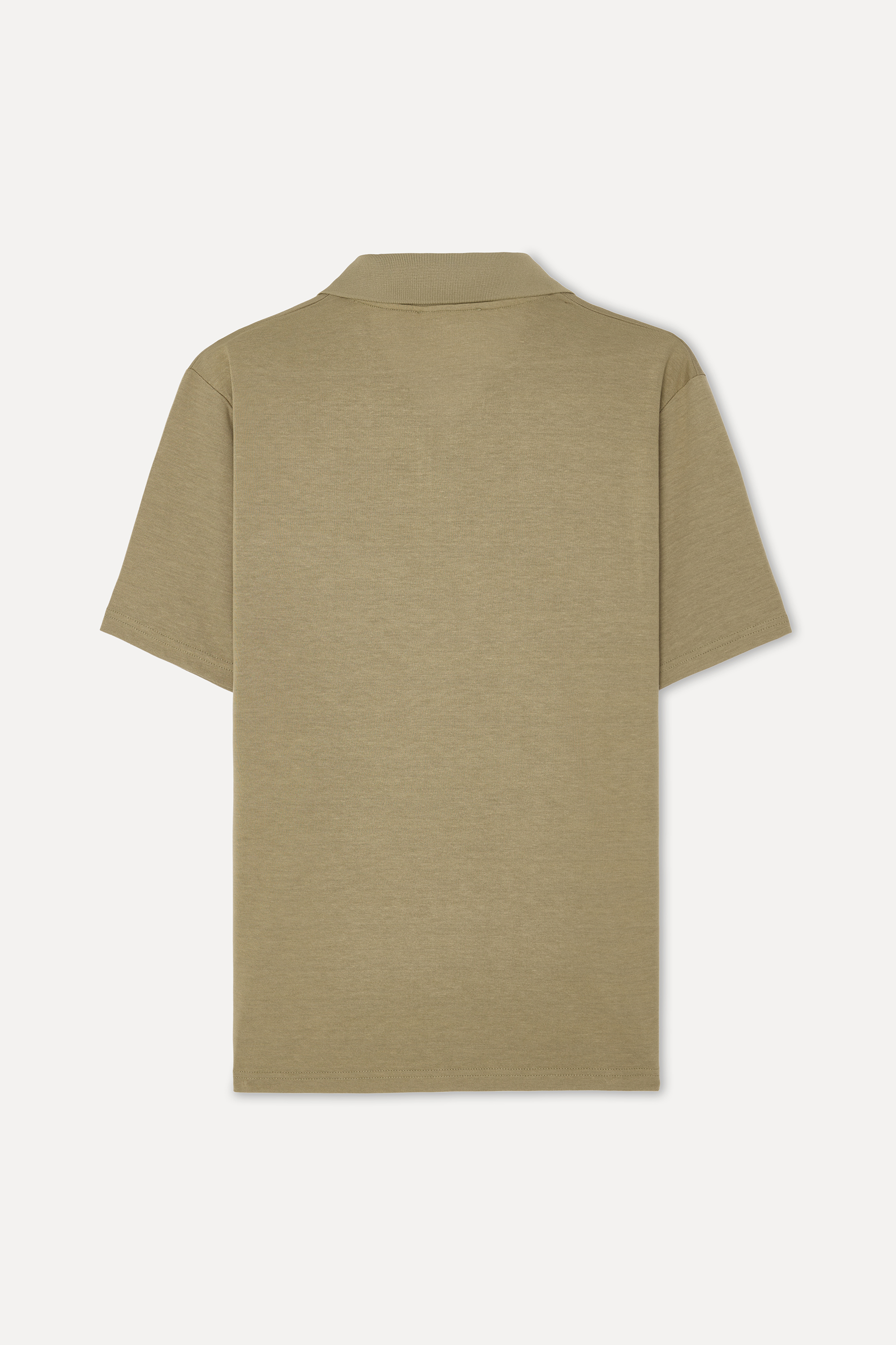 Erkek Kahverengi Comfort Fit Polo Yaka T-Shirt