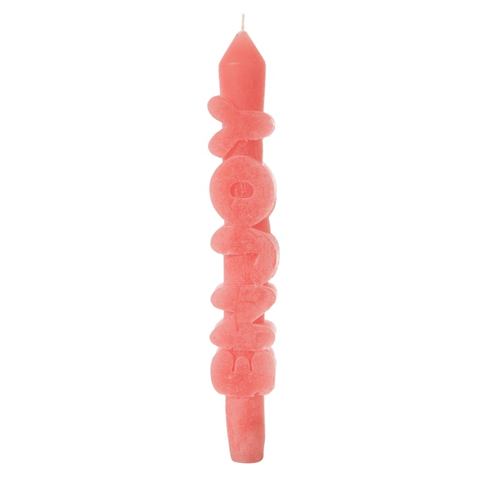 ENJOY ŞAMDAN MUM KIRMIZI 20 CM