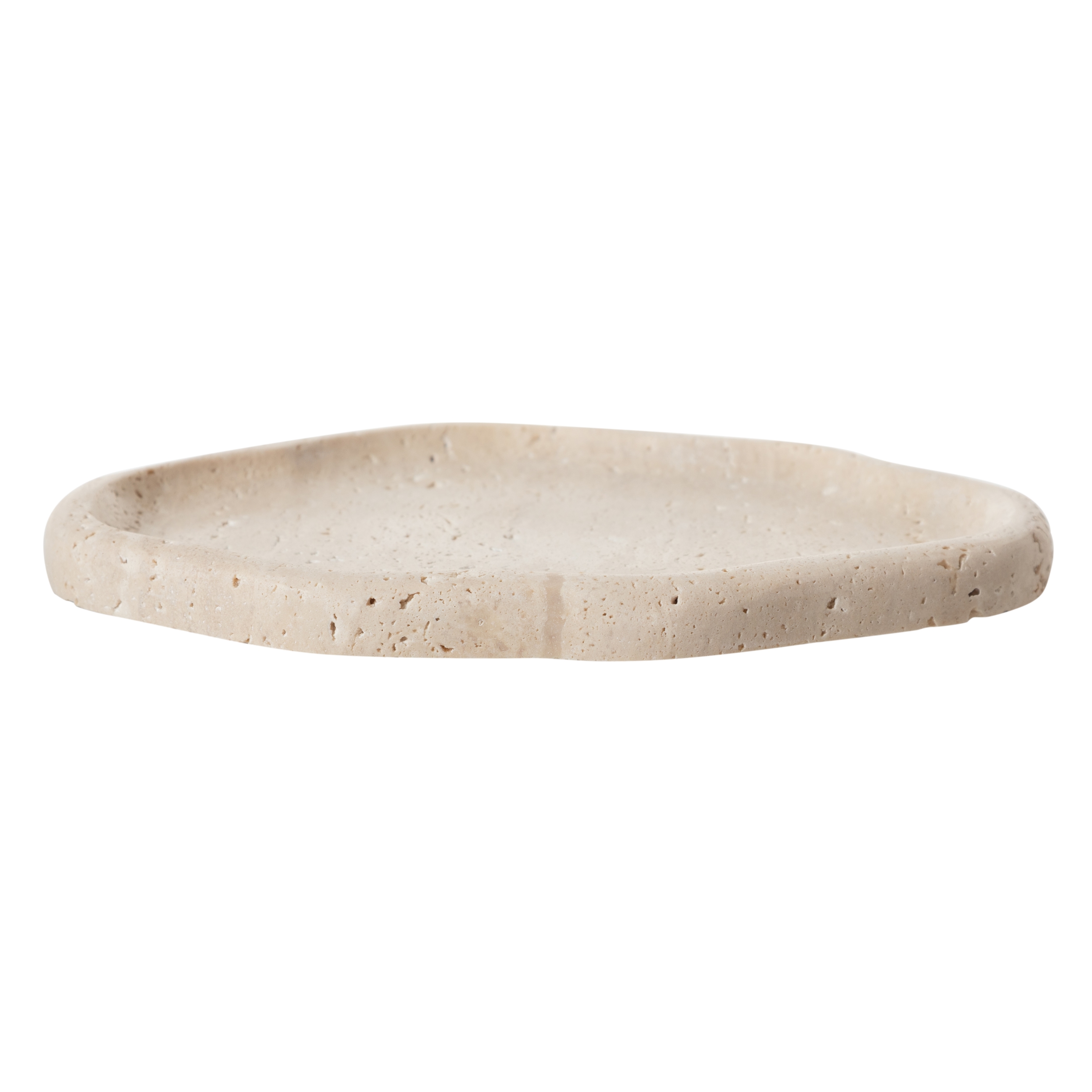 TRAVERTEN DEKORATİF TABAK 17x25 CM