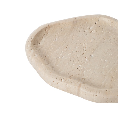  TRAVERTEN DEKORATİF TABAK 17x25 CM