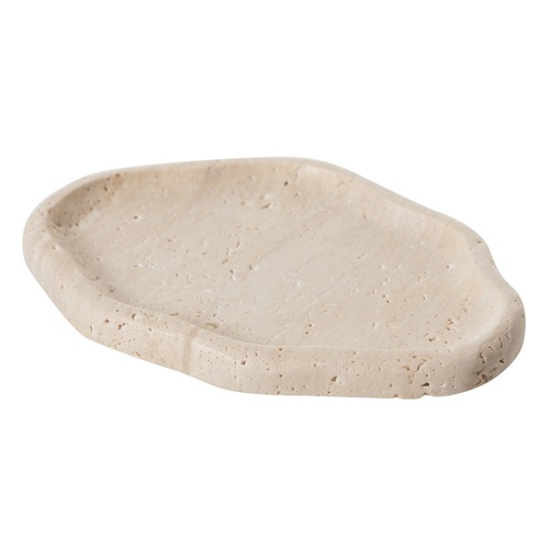 TRAVERTEN DEKORATİF TABAK 17x25 CM