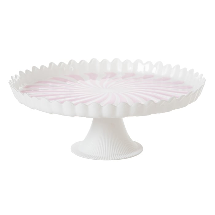 AYAKLI SUNUM PEMBE 28 CM