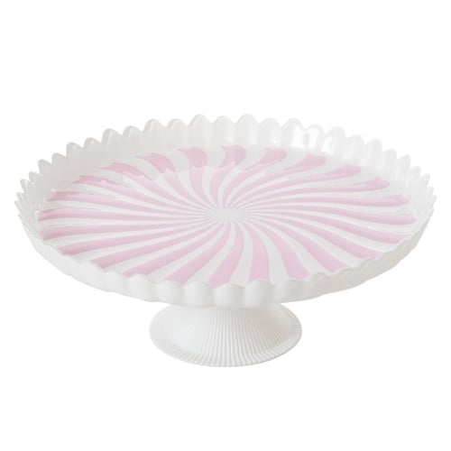 AYAKLI SUNUM PEMBE 28 CM