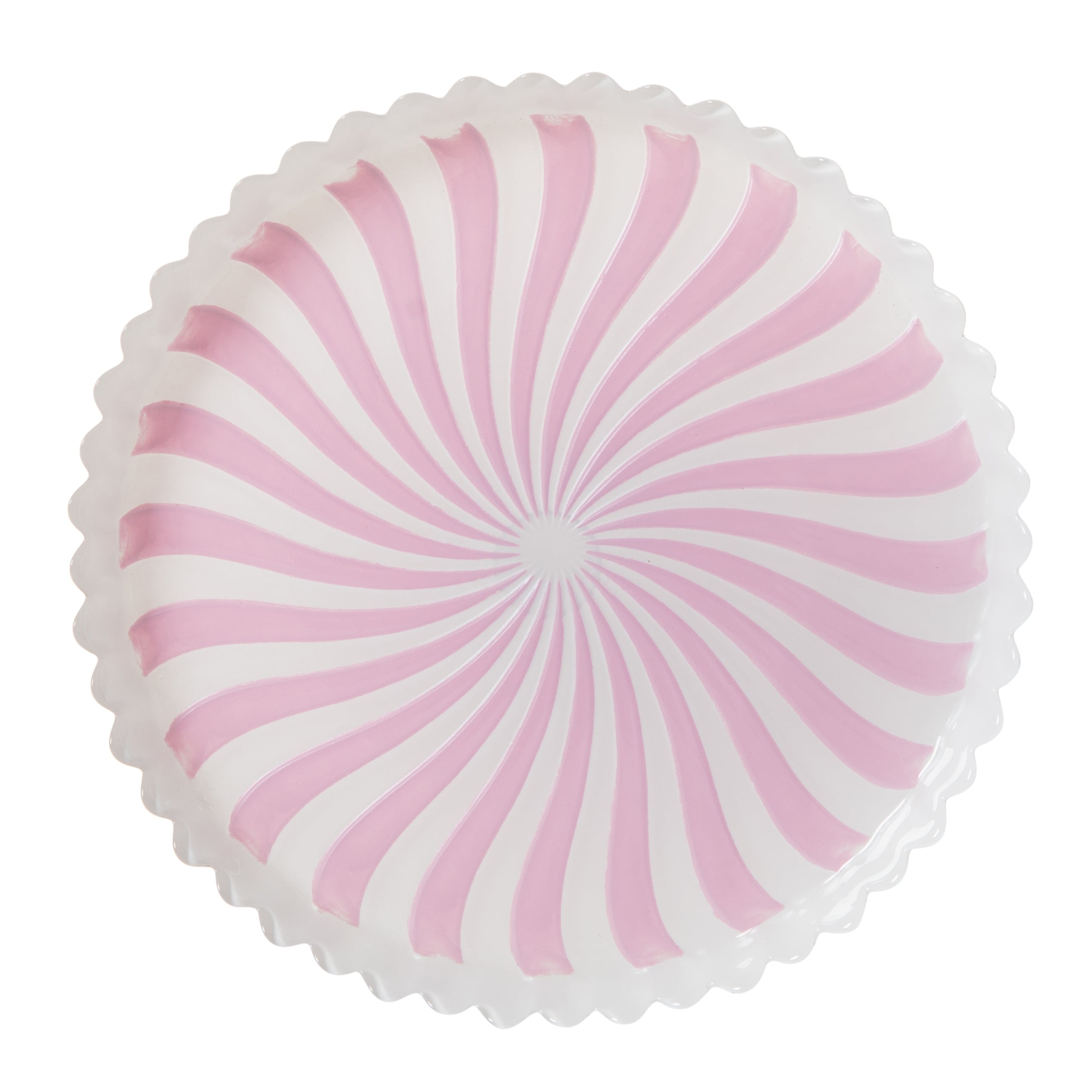AYAKLI SUNUM PEMBE 28 CM