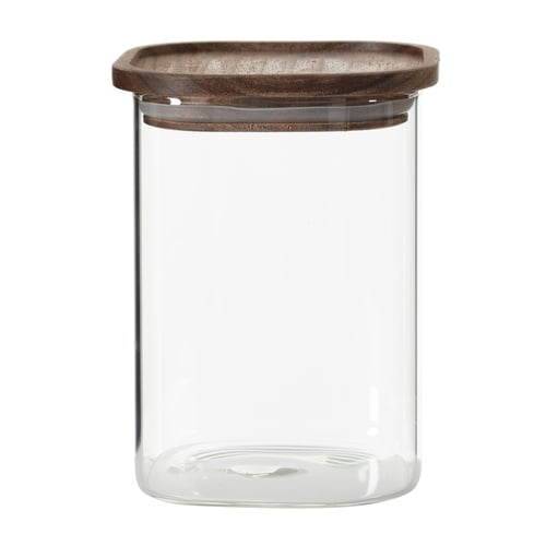KARE CAM KAVANOZ AKASYA 1000ML