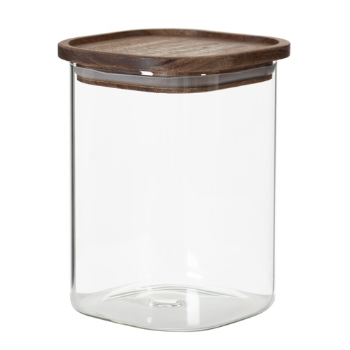 KARE CAM KAVANOZ AKASYA 1000ML