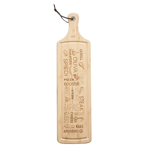 BAMBU SUNUM TAHTASI 59x15CM