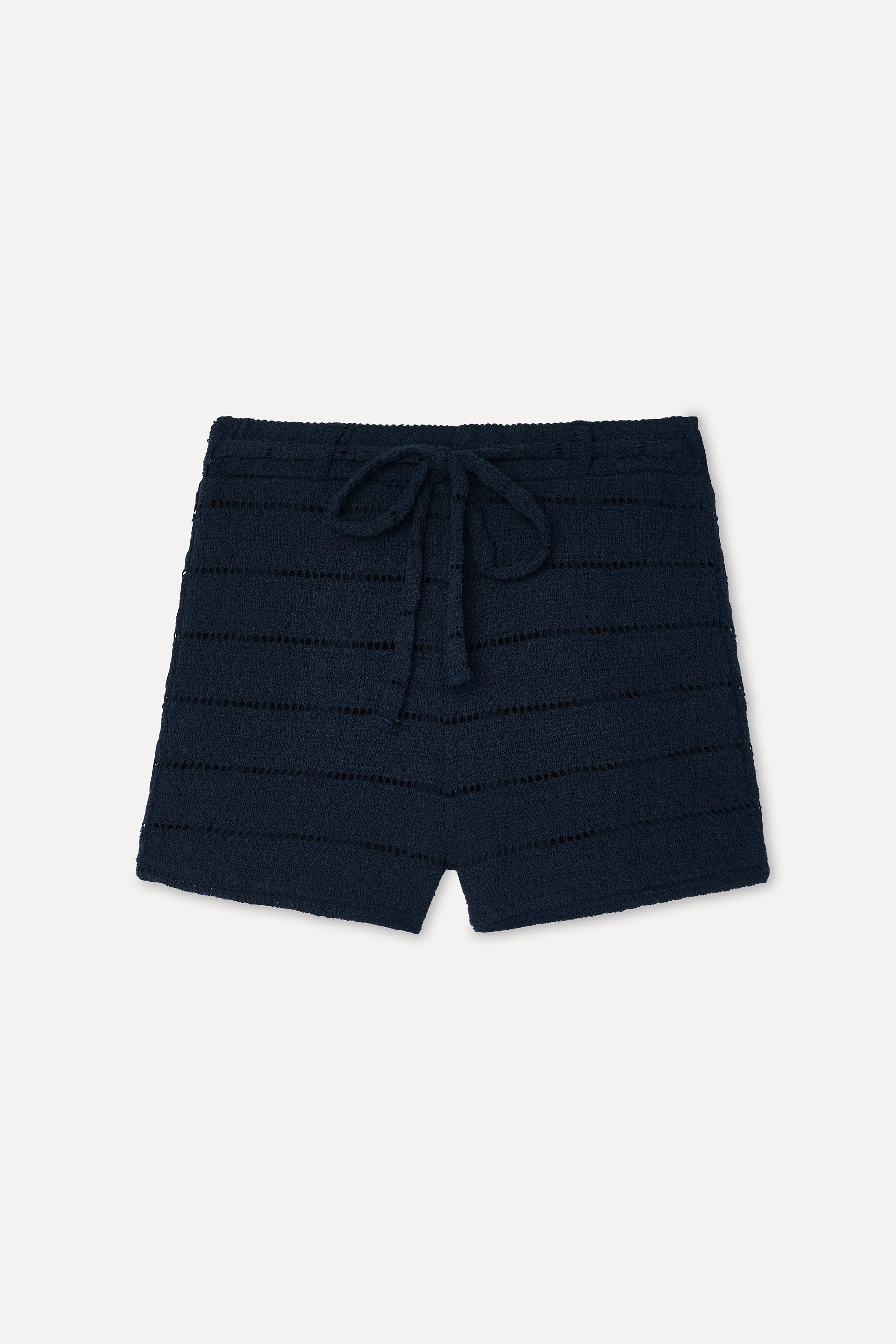 Mudo Kadın Lacivert Comfort Fit Örme Şort