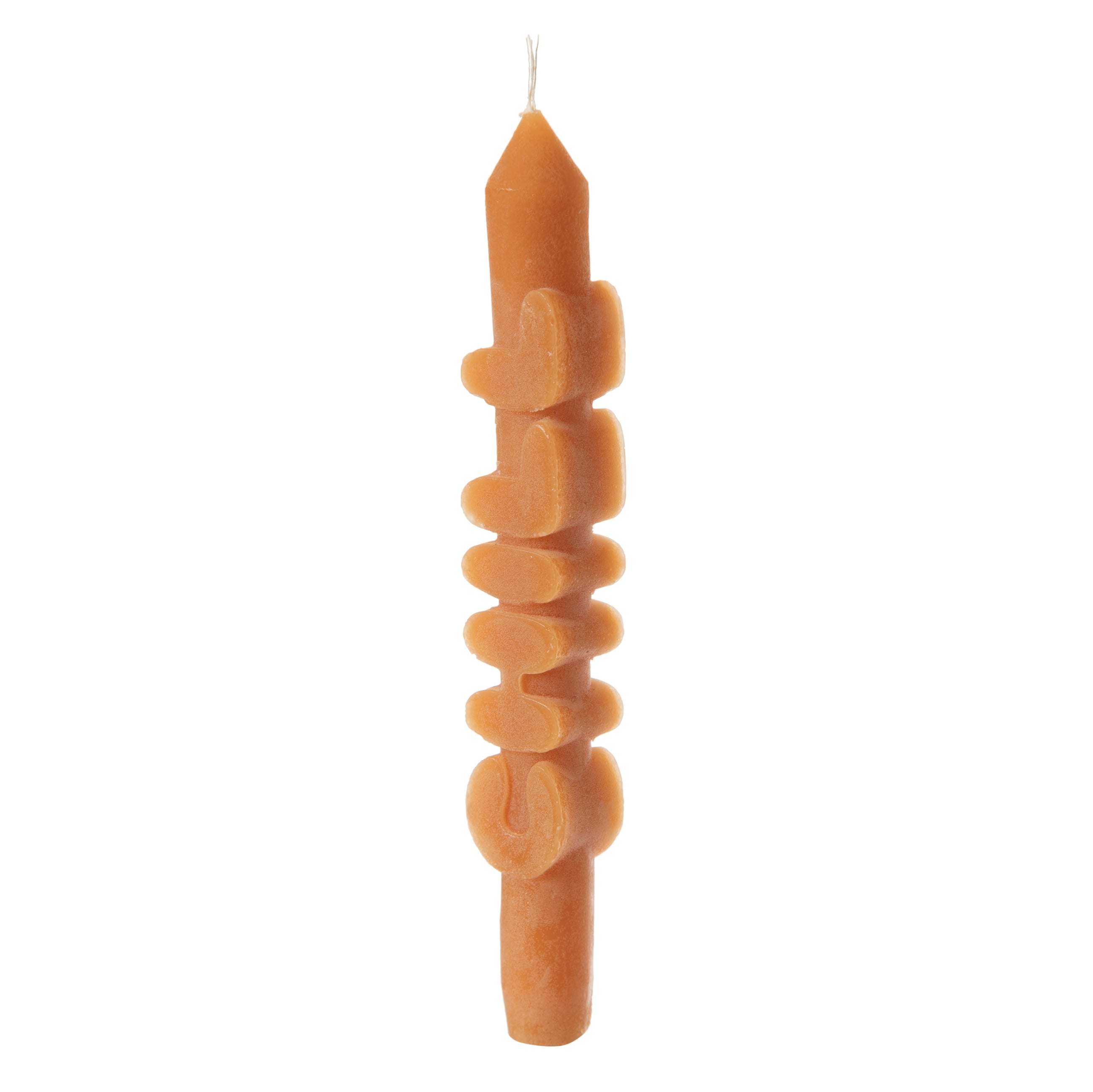 CHILL ŞAMDAN MUM TURUNCU 20 CM