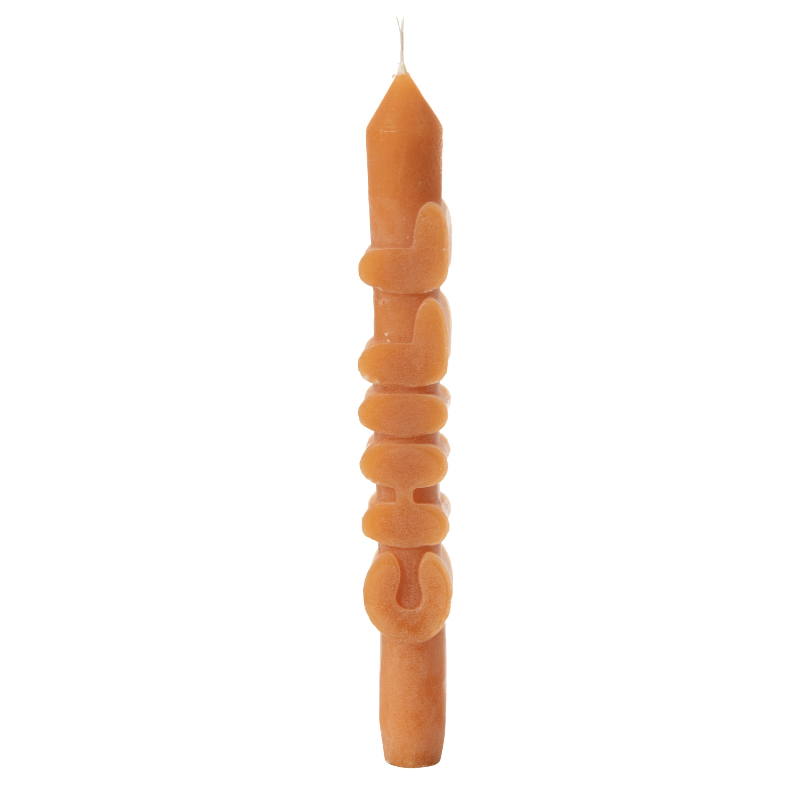 CHILL ŞAMDAN MUM TURUNCU 20 CM