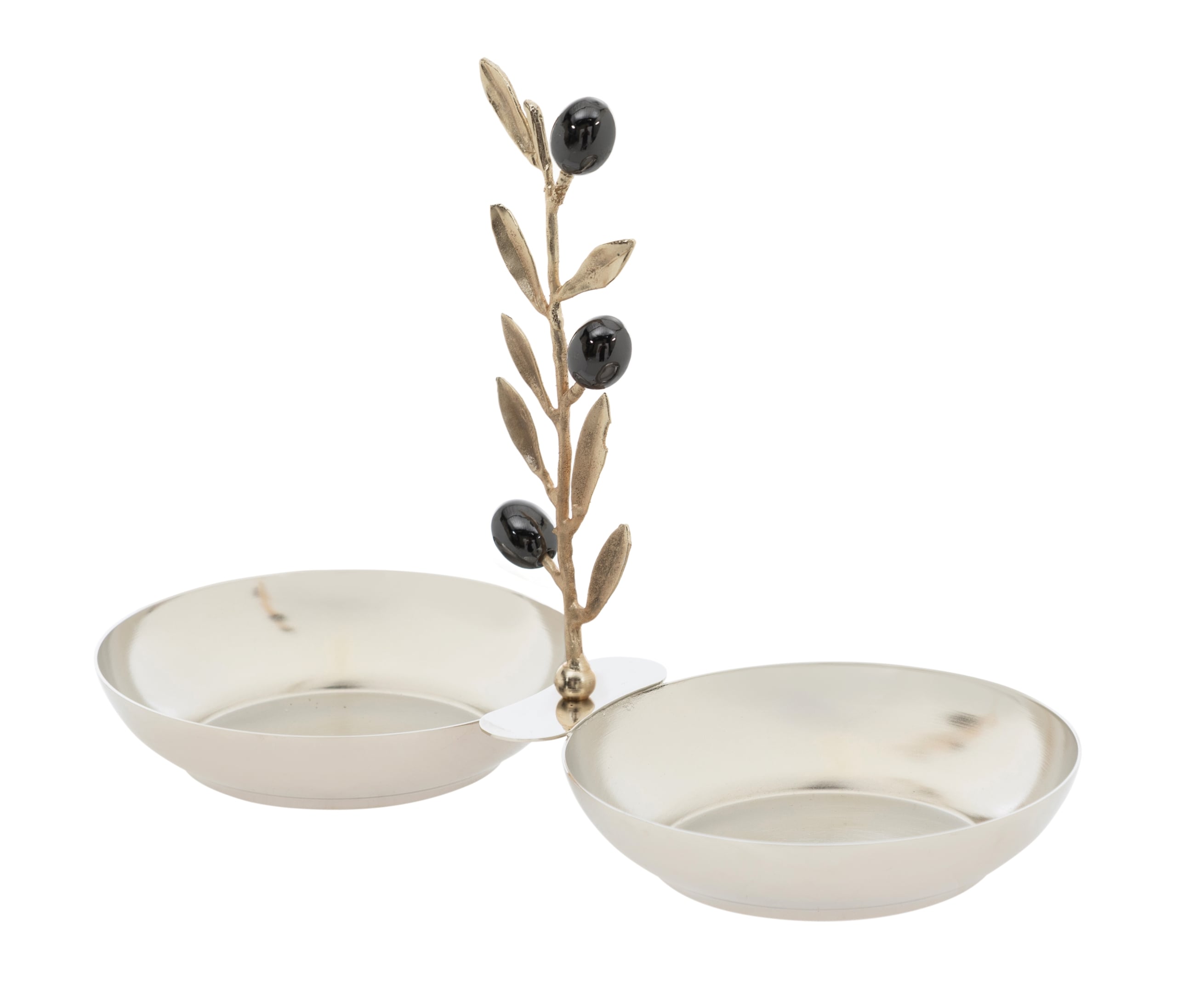 OLIVE İKİLİ  DEKORATİF SUNUMLUK  25X112X18 CM
