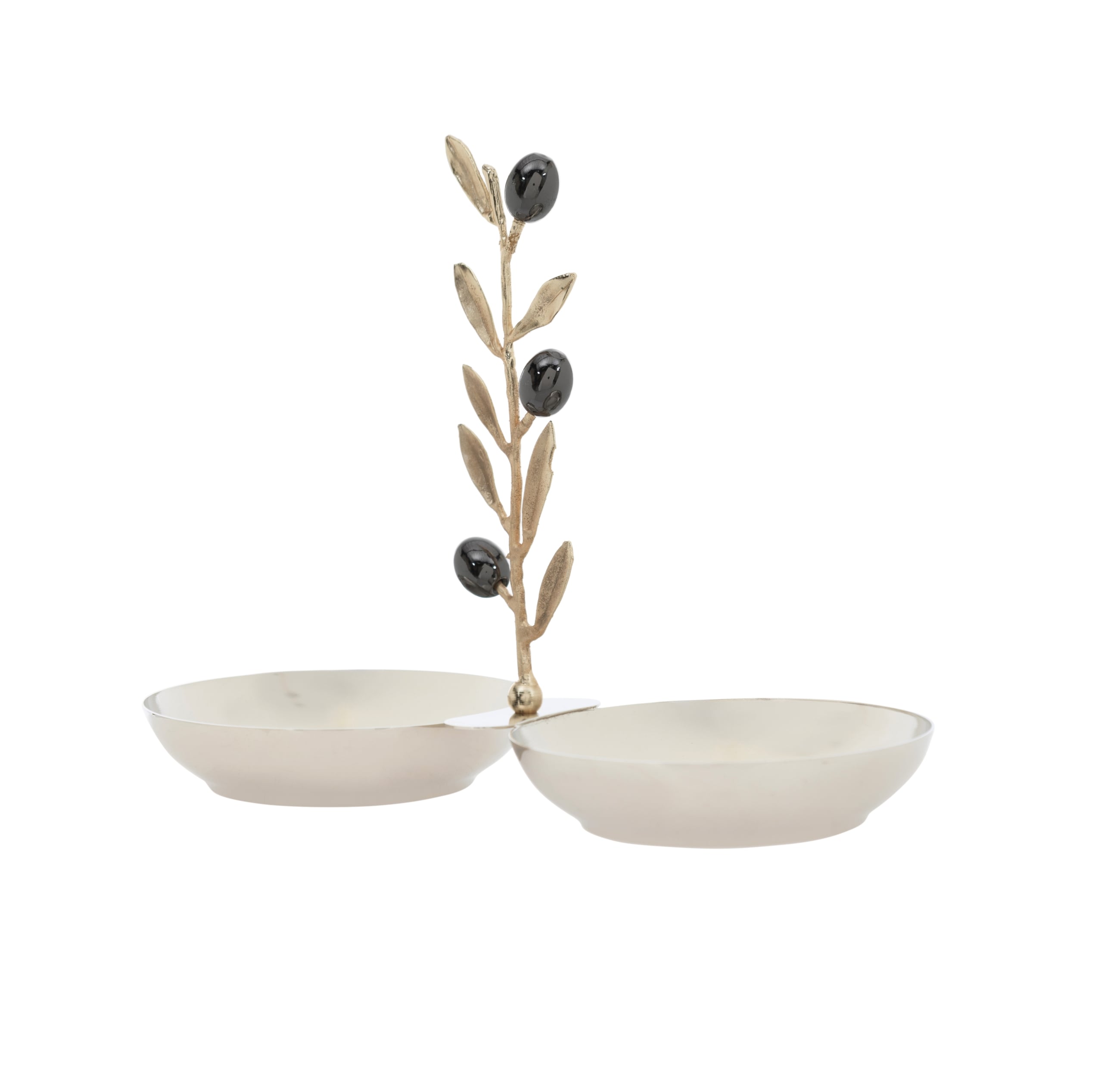 OLIVE İKİLİ  DEKORATİF SUNUMLUK  25X112X18 CM