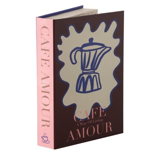 CAFE AMOUR KİTAP KUTU 19X30 CM