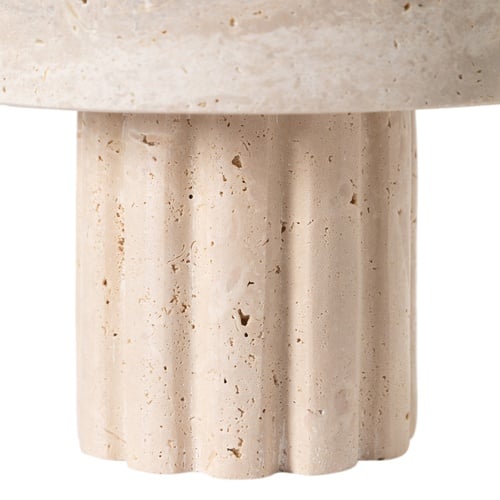  TRAVERTEN DEKORATİF SUNUMLUK 18x12 CM