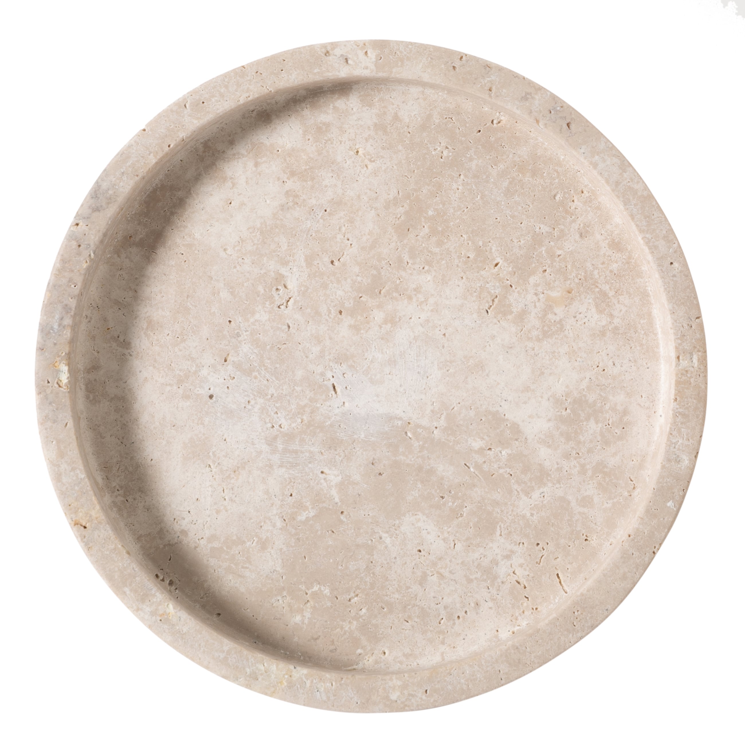 TRAVERTEN DEKORATİF SUNUMLUK 18x12 CM