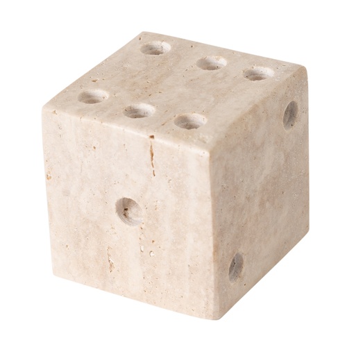 TRAVERTEN DEKORATİF ZAR  6 CM