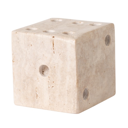 TRAVERTEN DEKORATİF ZAR  6 CM