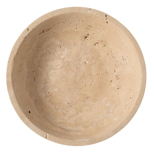TRAVERTEN DEKORATİF SUNUMLUK  25x16 CM