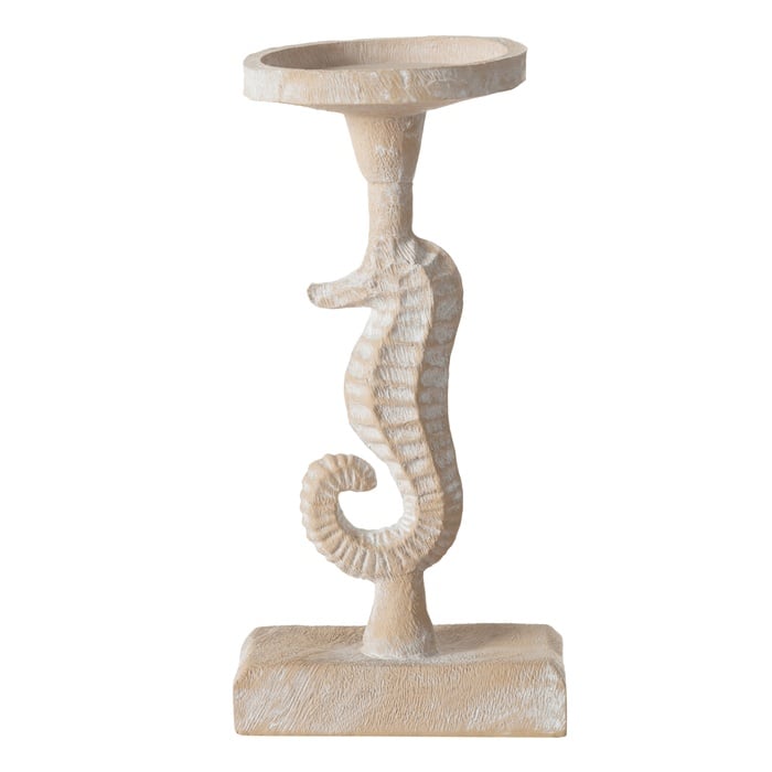 NEW SEAHORSE MUMLUK BEYAZ 12X10X23 CM