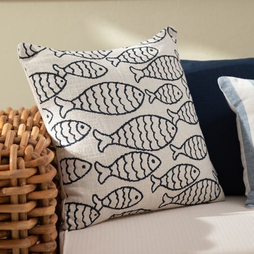 MARİN WAVE KIRLENT EKRU 45X45 CM