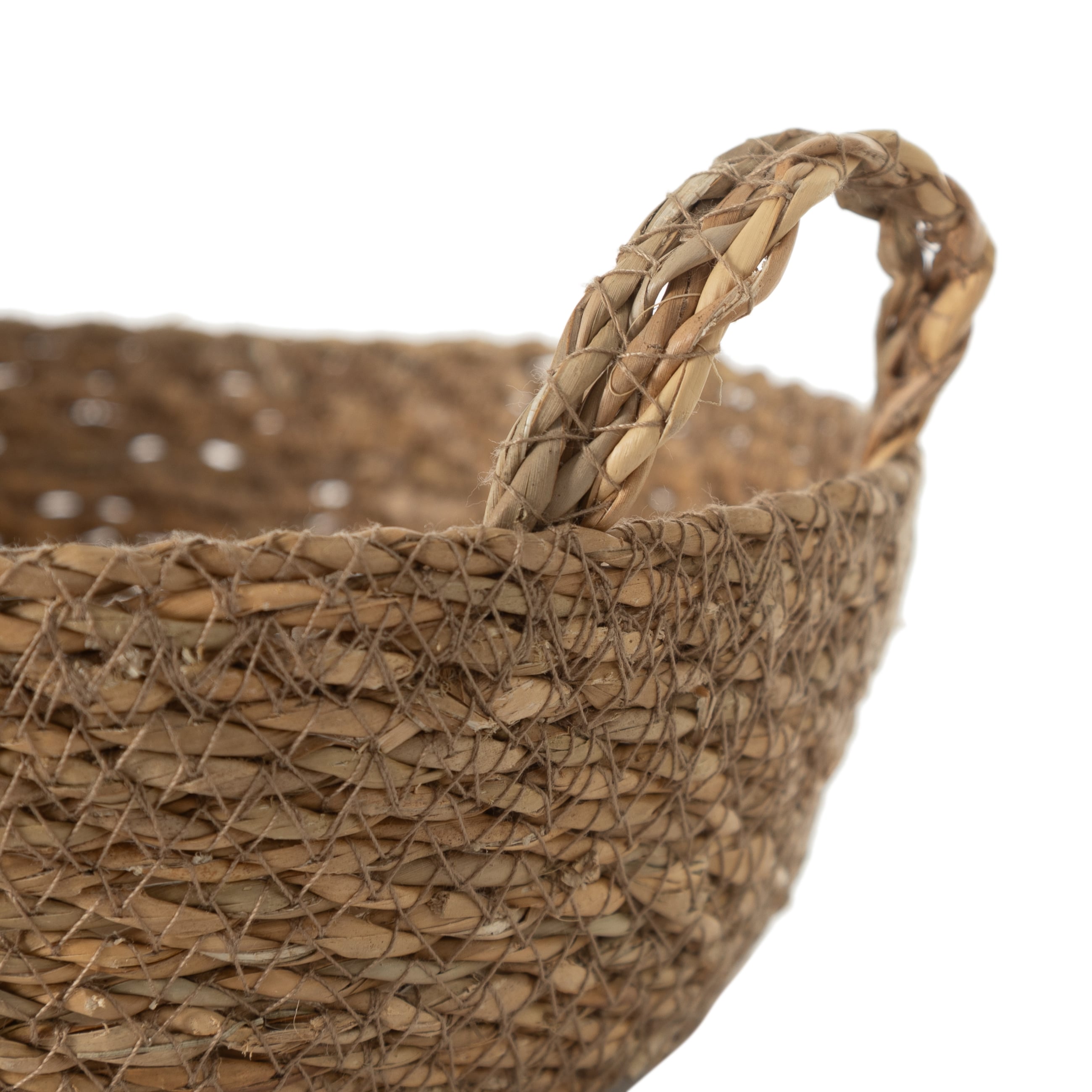 HASIR YUVARLAK EKMEK SEPETİ 20CM