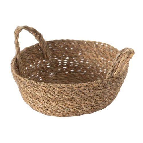 HASIR YUVARLAK EKMEK SEPETİ 20CM
