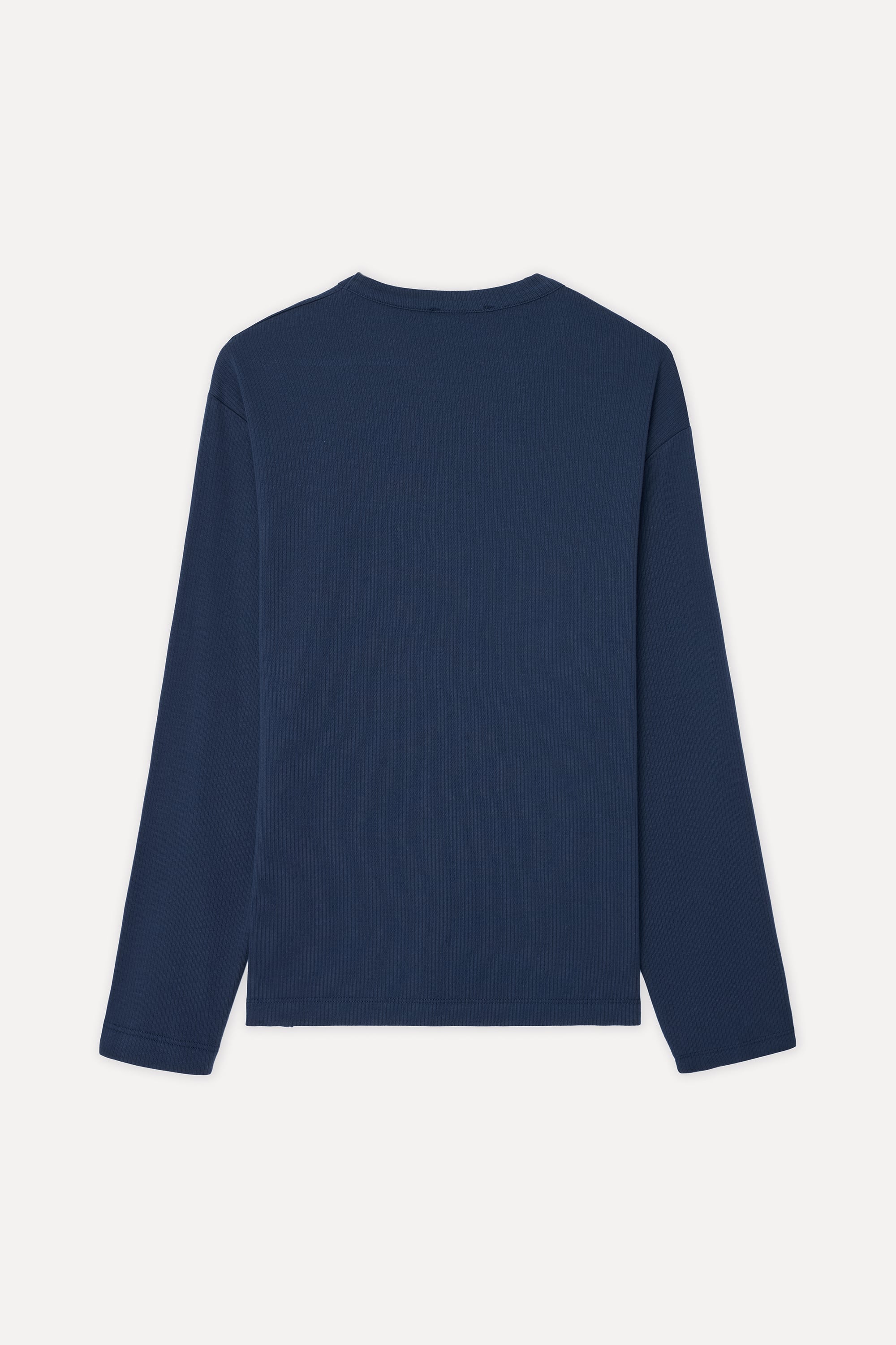 Erkek Lacivert Comfort Fit Bisiklet Yaka T-Shirt