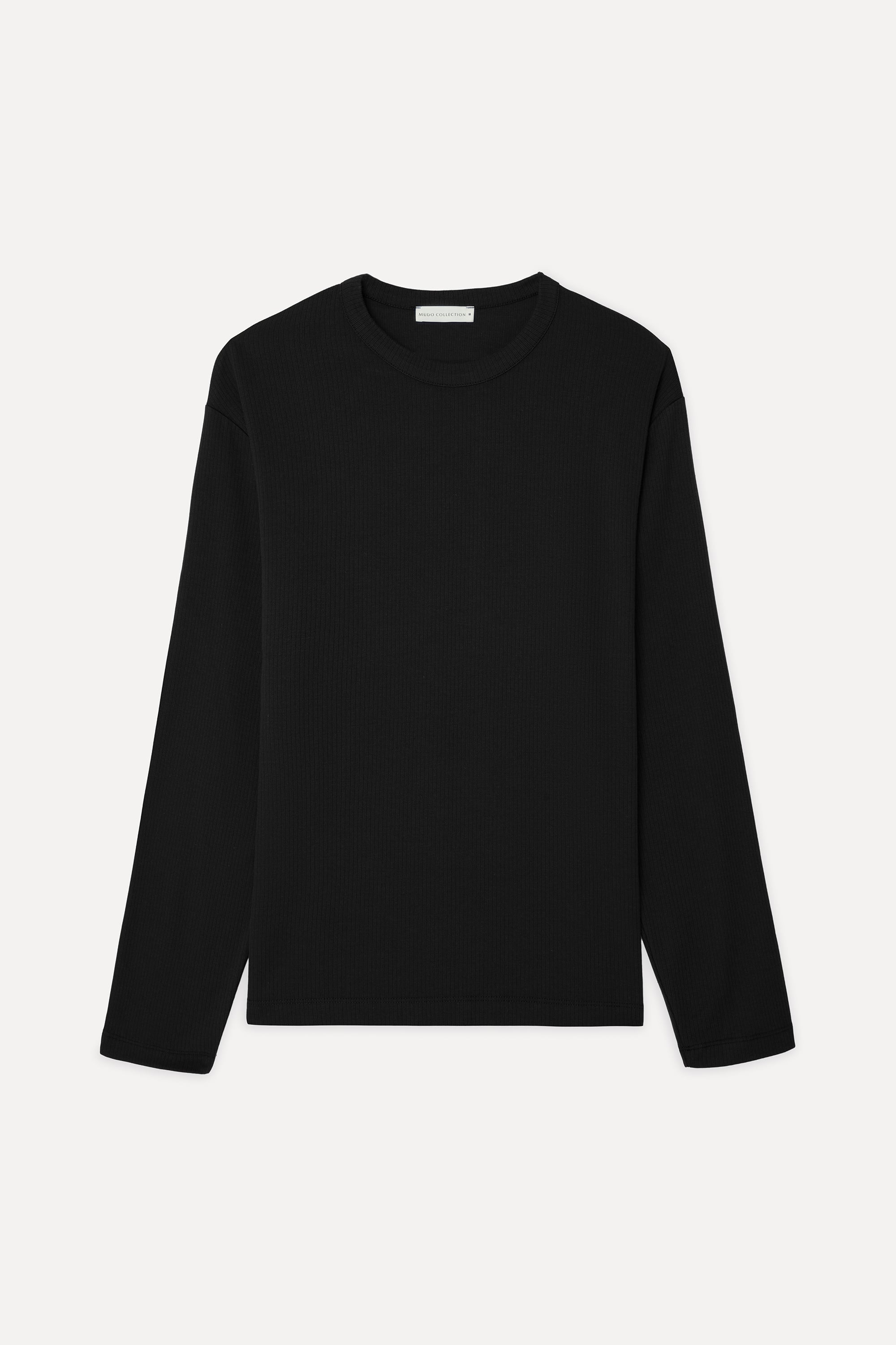 Erkek Siyah Comfort Fit Bisiklet Yaka T-Shirt