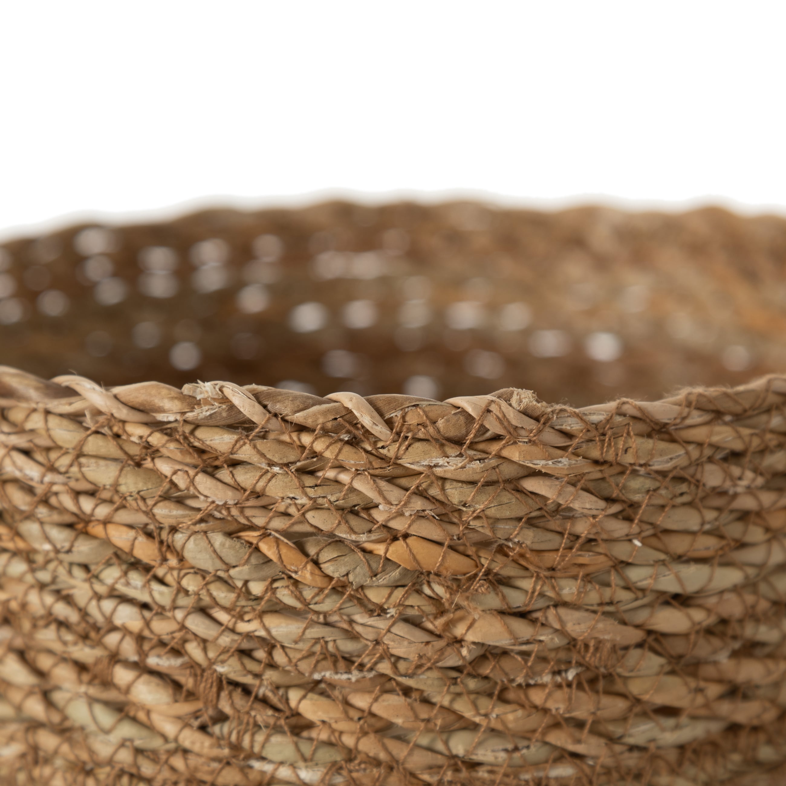 HANDMADE NATURAL YUVARLAK SEPET 20 CM