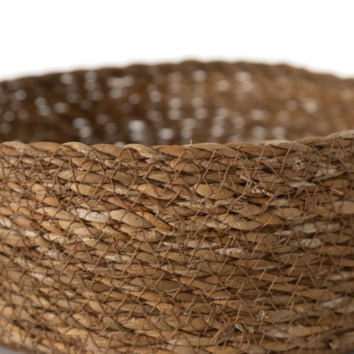 HANDMADE NATURAL YUVARLAK SEPET 24 CM