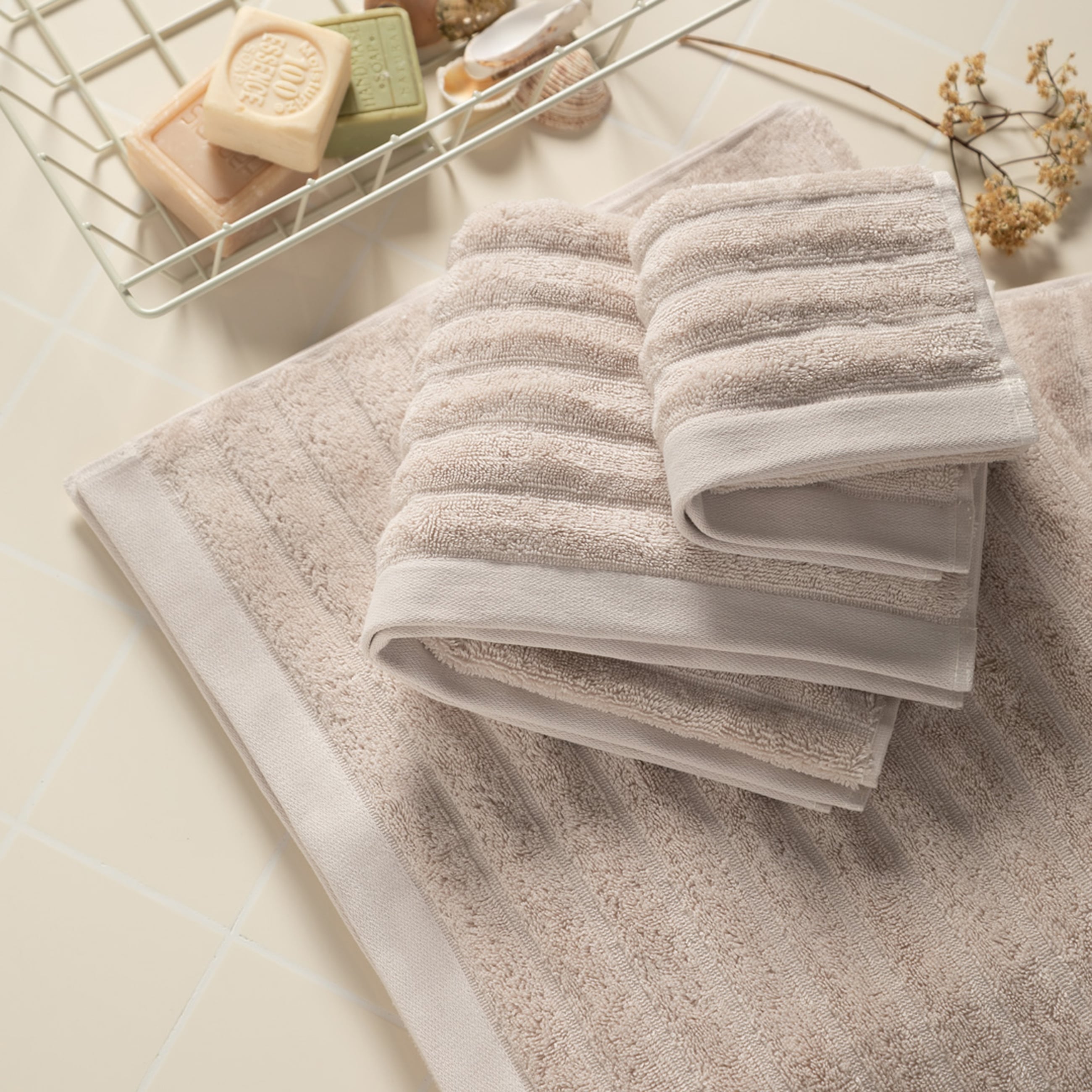 STELLA BANYO HAVLUSU BEJ 90X150