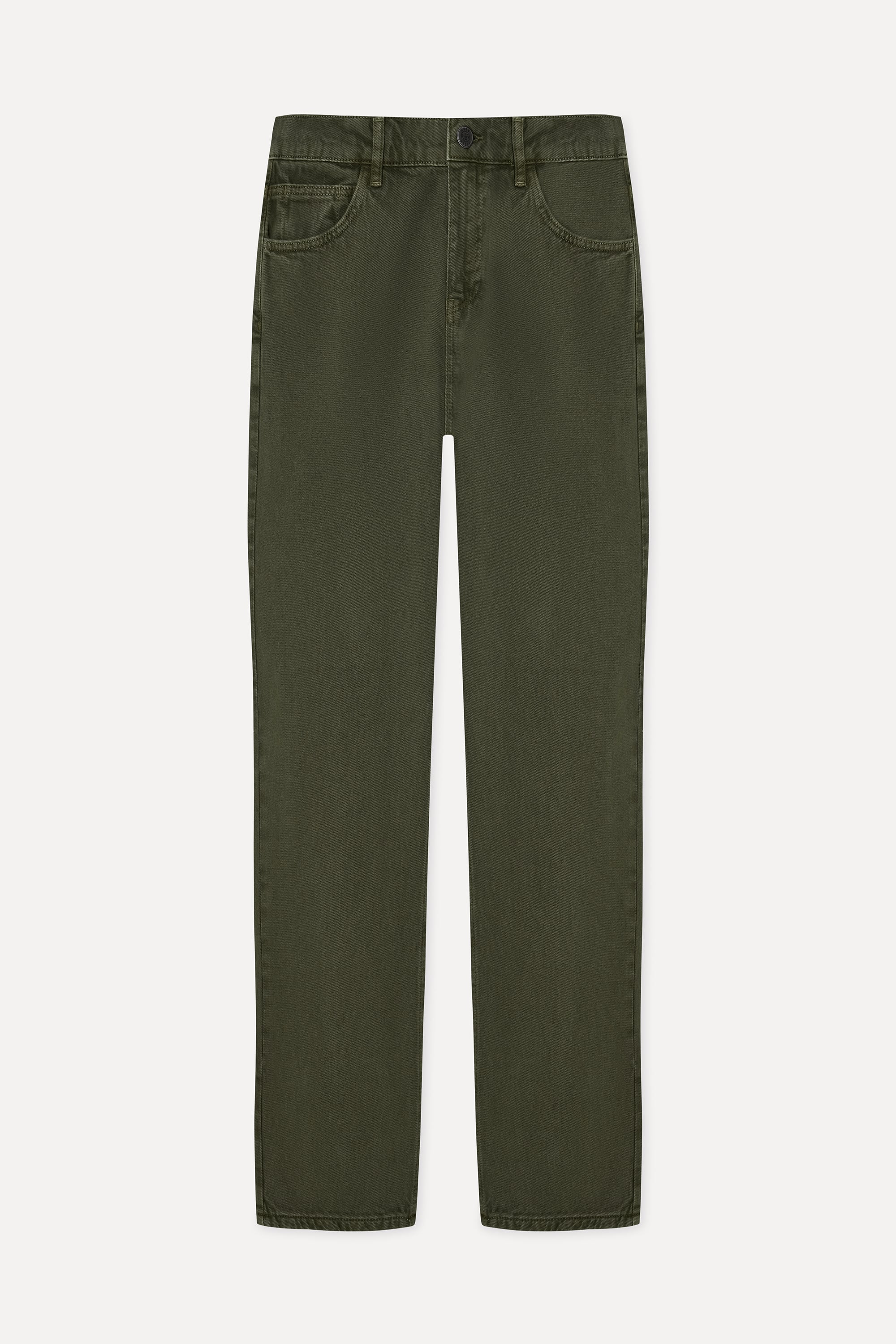 Erkek Haki Loose Fit Pantolon